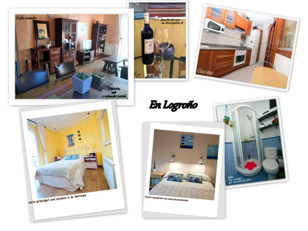 Atico Con Encanto En El Centro De Logroño Exterior foto