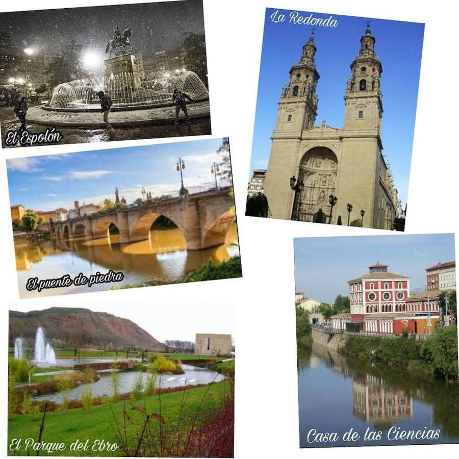 Atico Con Encanto En El Centro De Logroño Exterior foto